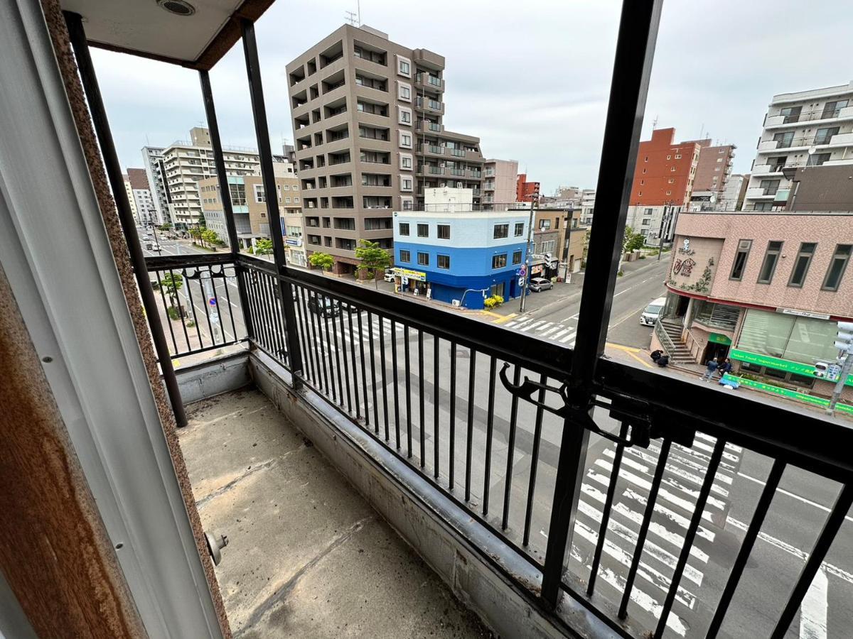 Ferienwohnung Hokusei Bldg 41 ほくせいビル 41号室 Sapporo Exterior foto